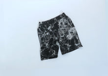 Load image into Gallery viewer, MZZH Black &amp; White Tie-Dye Shorts
