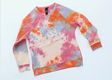 Load image into Gallery viewer, Sunset Paradise Tie-Dye Raglan Sweater
