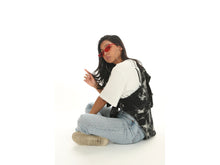 Load image into Gallery viewer, MZZH Black &amp; White Raglan Sweater
